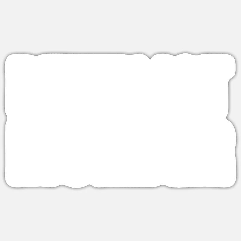 Putin is murderous - Sticker size S (10 x 10 cm) - white matte