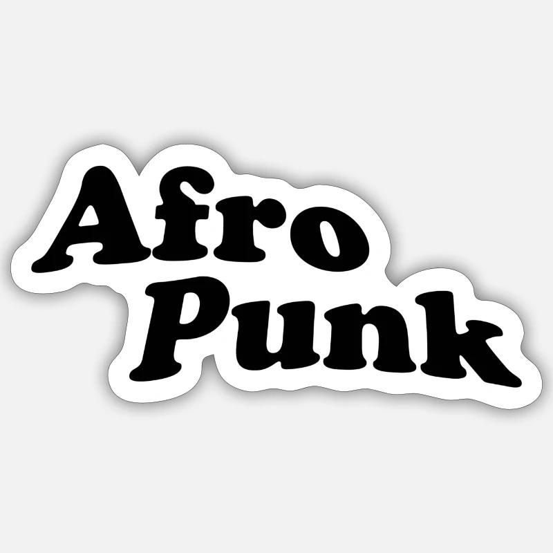 Afro punk Sticker size S (10 x 10 cm)