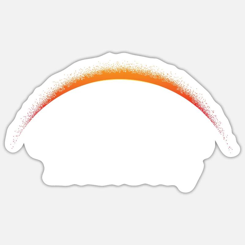 Total Solar Eclipse Path of Totality Kentucky Sticker size S (10 x 10 cm)