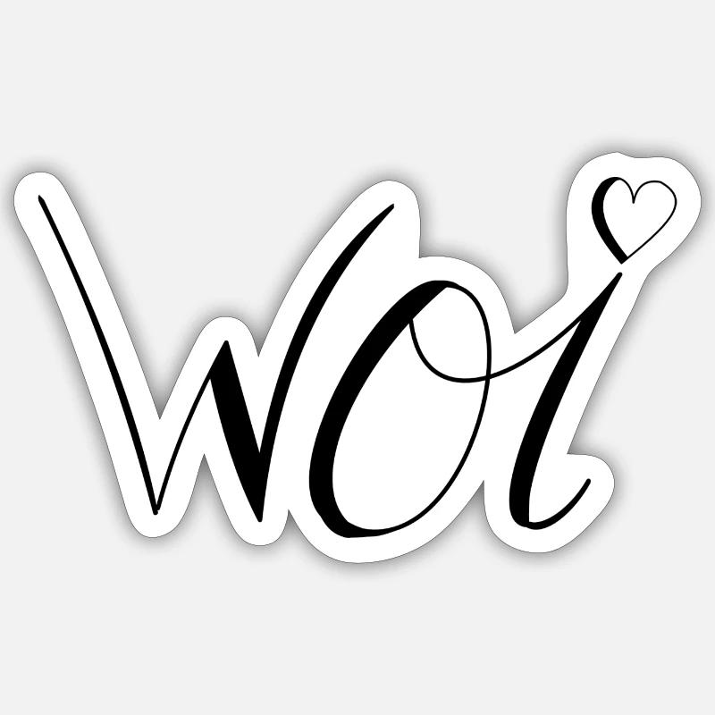 Sticker Größe S (10 x 10 cm) - 