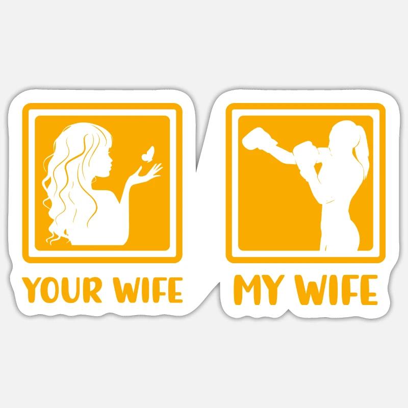 Sticker Größe S (10 x 10 cm) - 