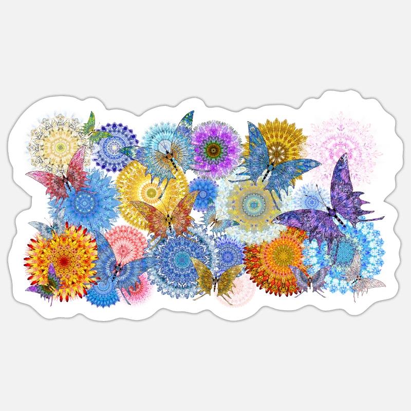 Papillon 2024 Special 01 - Sticker size S (10 x 10 cm) - white matte