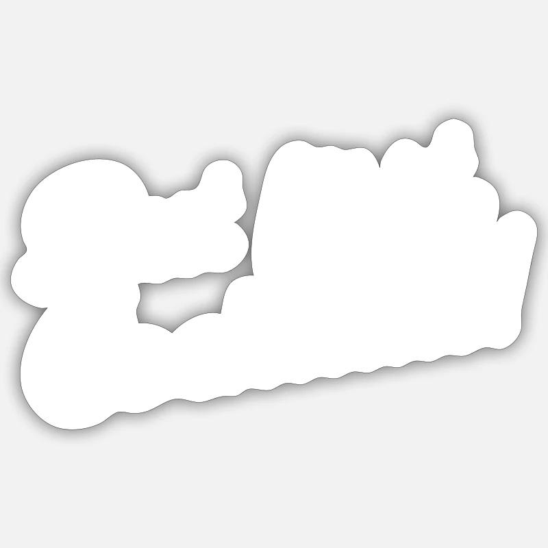 Sticker Größe S (10 x 10 cm) - 