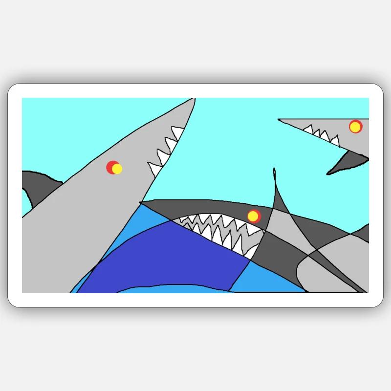 Sticker Größe S (10 x 10 cm) - 