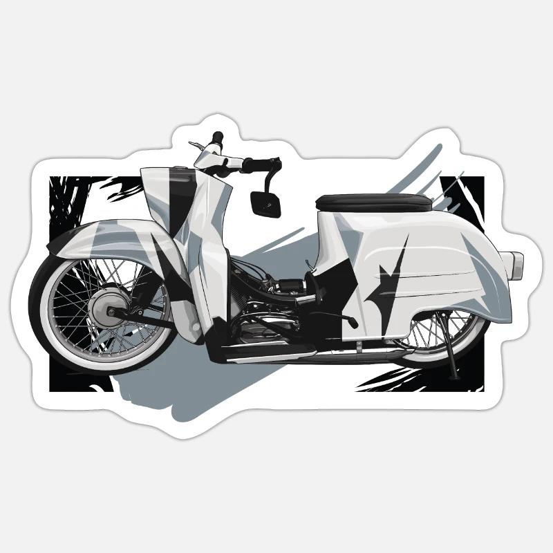 Schwalbe (camouflage) // Illustration Sticker Größe S (10 x 10 cm)