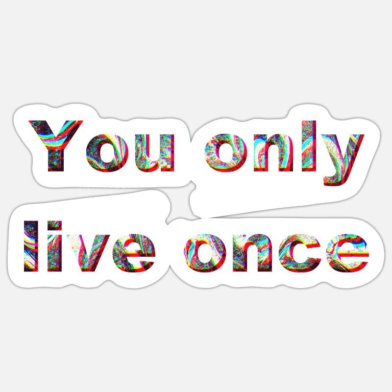 Sticker Größe S (10 x 10 cm) - 