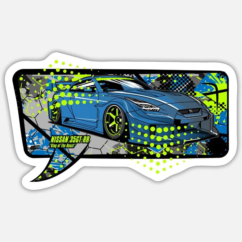 Sticker taille S (10 x 10 cm) - 