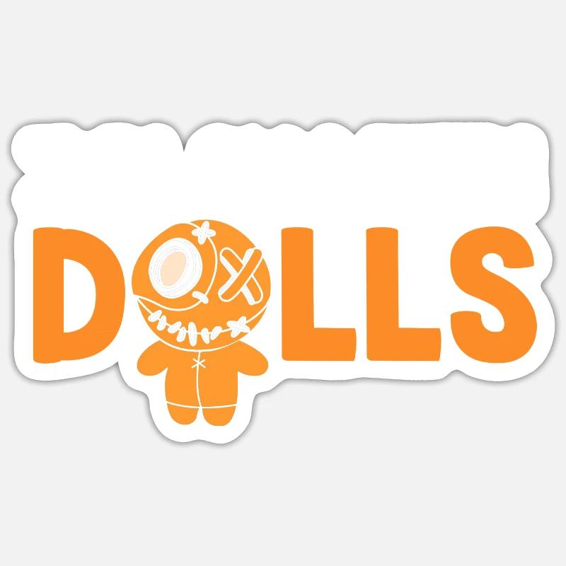 Voodoo Sticker size S (10 x 10 cm)