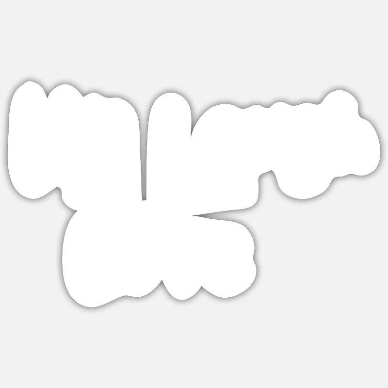 Sticker taille S (10 x 10 cm) - 