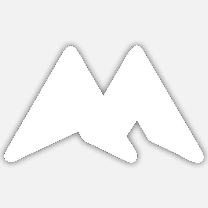 ANDYMORPHS WHITE Sticker size S (10 x 10 cm)