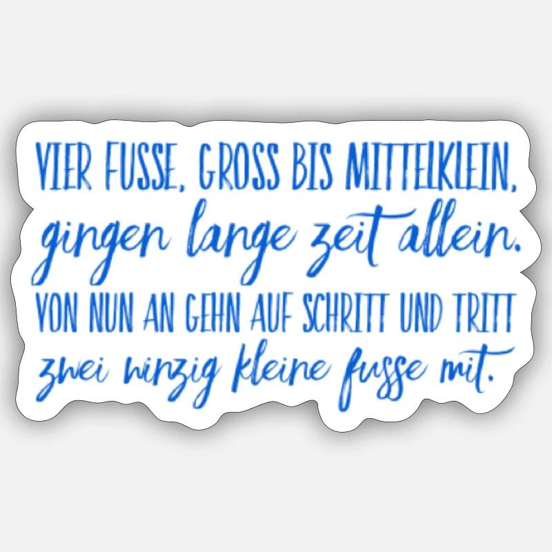 Sticker size S (10 x 10 cm) - 