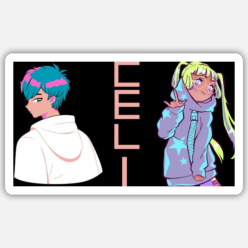 Sticker taille S (10 x 10 cm) - 