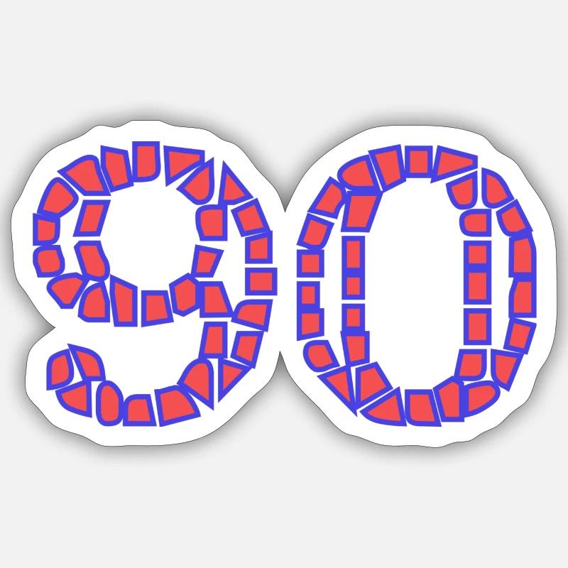 Sticker taille S (10 x 10 cm) - 
