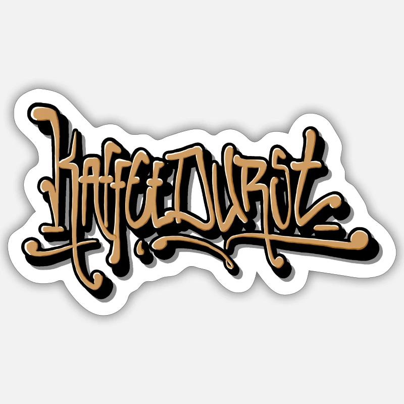 Kaffeedurst Sticker Größe S (10 x 10 cm)