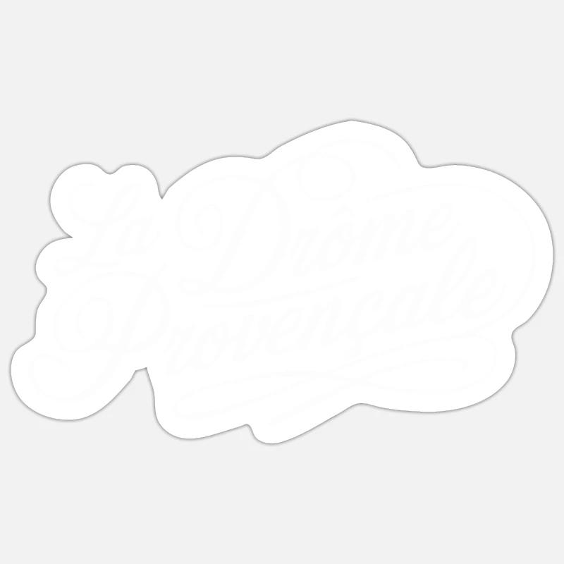 La Drôme Provençale Sticker taille S (10 x 10 cm)