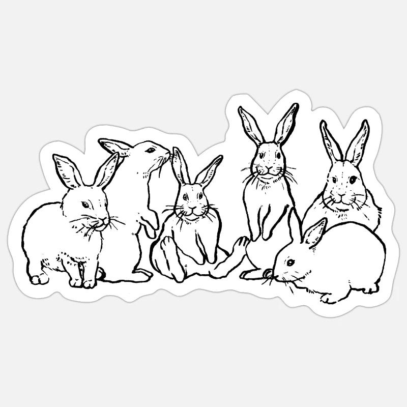 Sticker Größe S (10 x 10 cm) - 