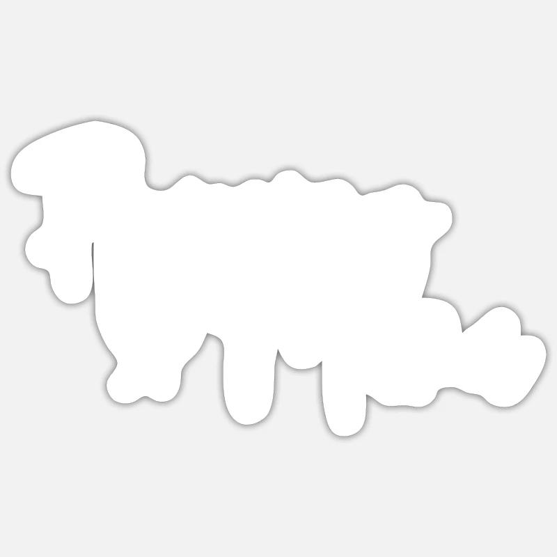 Praying Mama - Sticker size S (10 x 10 cm) - white matte