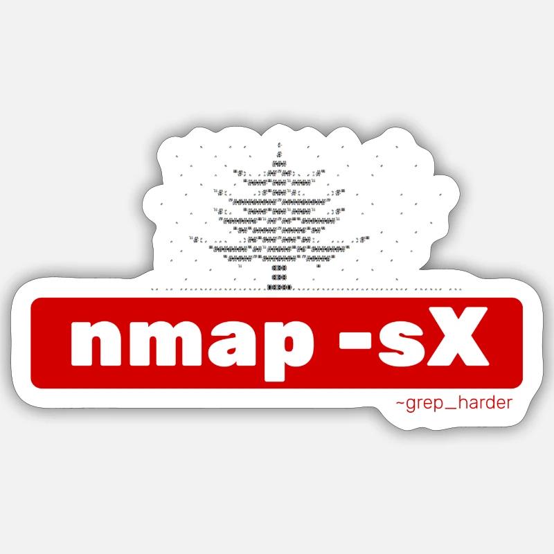 NMap xmas tree Adesivo