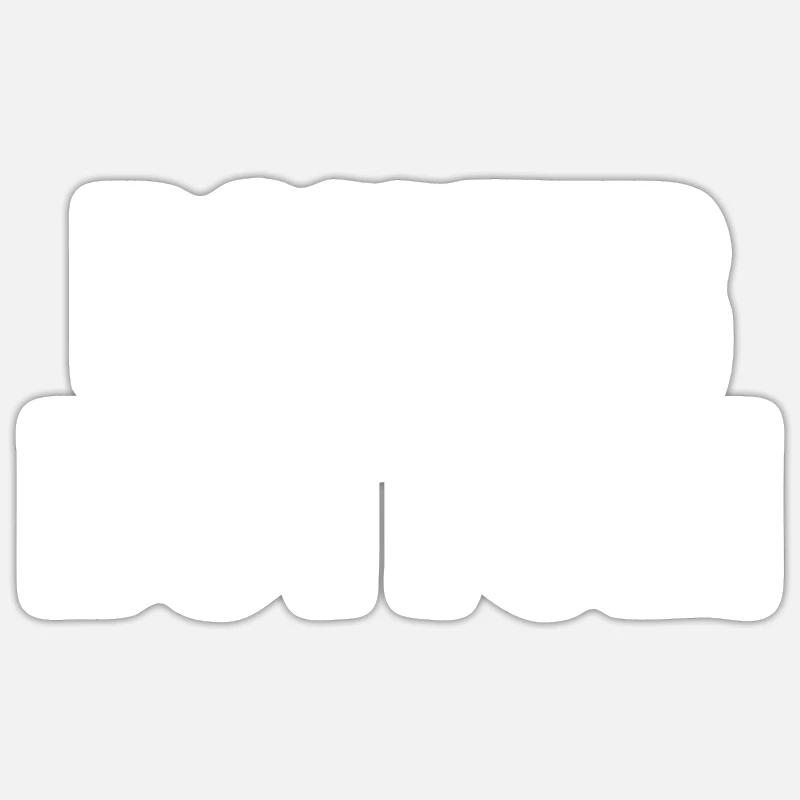 Power bottom Sticker size S (10 x 10 cm)