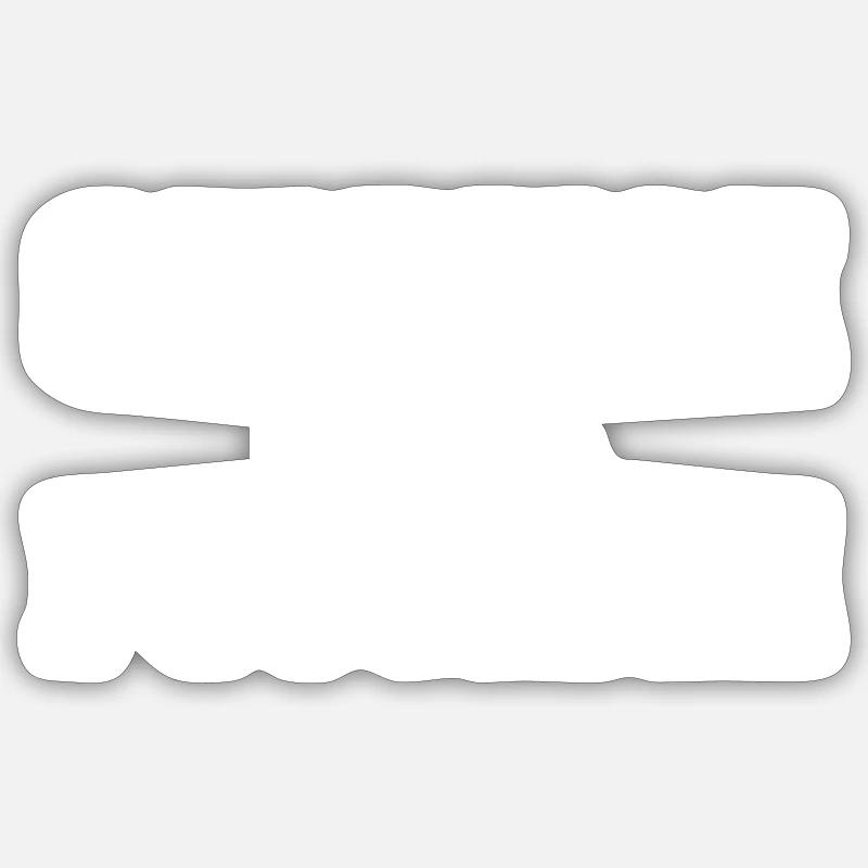 Change is always possible - Sticker size S (10 x 10 cm) - white matte