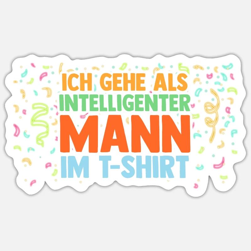 Costume de carnaval Carnaval - Sticker taille S (10 x 10 cm) - blanc mat