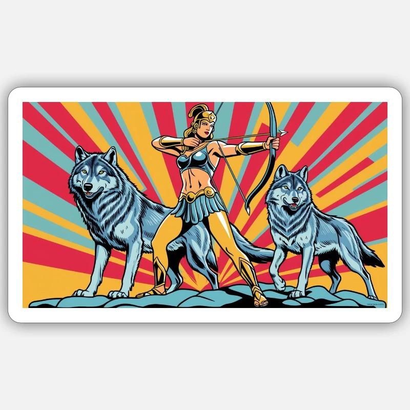 Sticker Größe S (10 x 10 cm) - 
