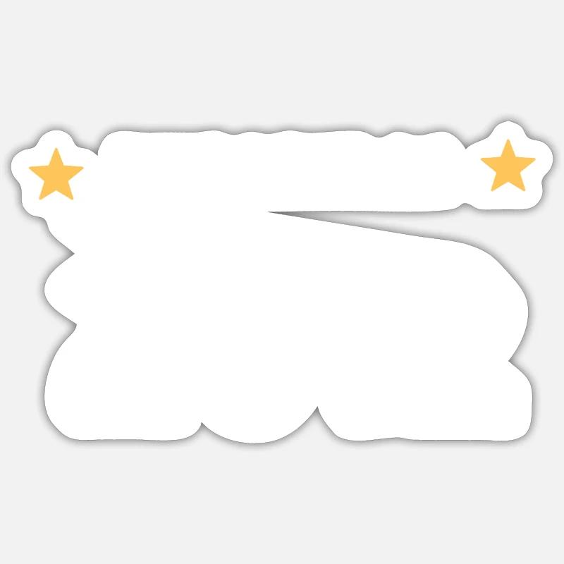 Das Beste aus 2012 - Sticker Größe S (10 x 10 cm) - Mattweiß