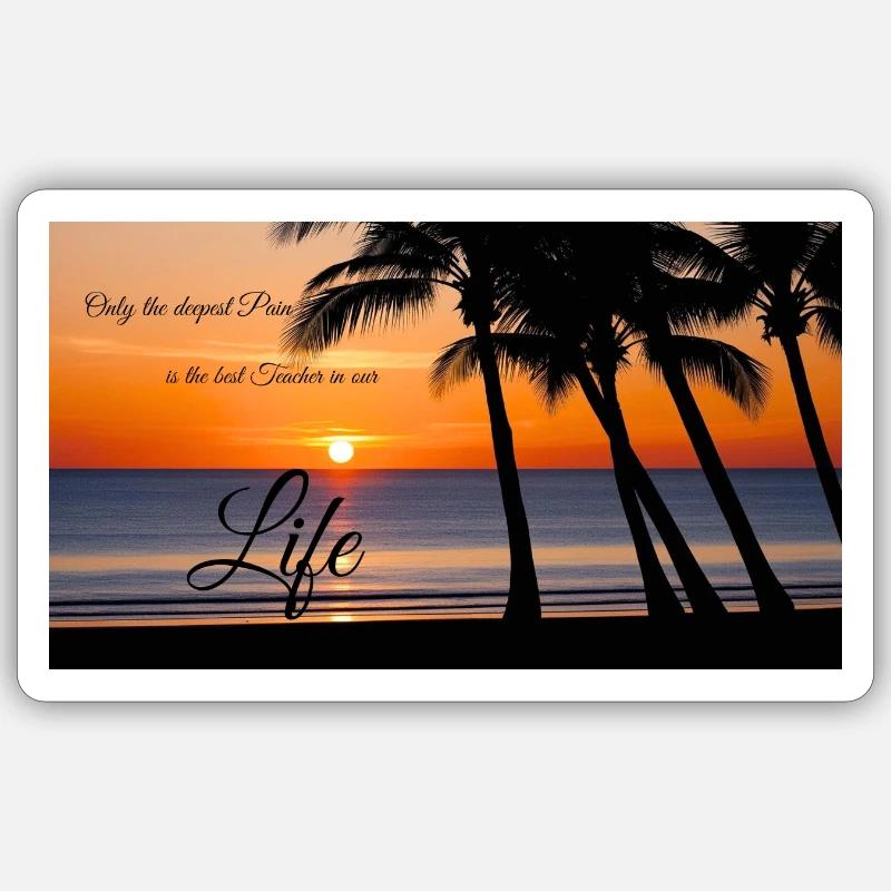 Douleur Sticker taille S (10 x 10 cm)