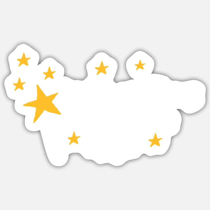 Poussière de fée Sticker taille S (10 x 10 cm)