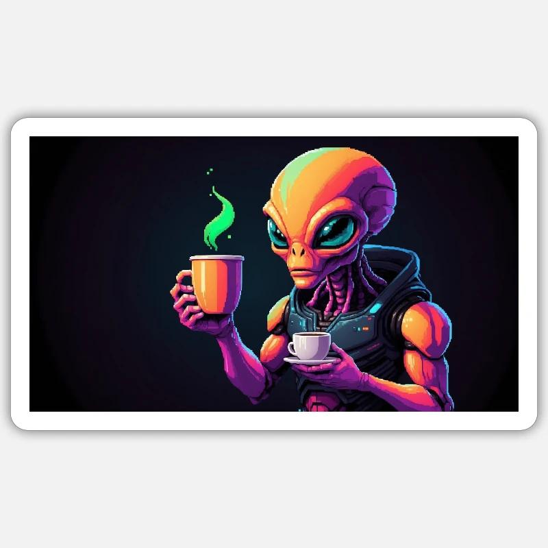 Sticker taille S (10 x 10 cm) - 