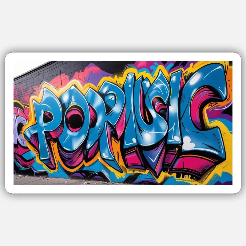 Sticker taille S (10 x 10 cm) - 