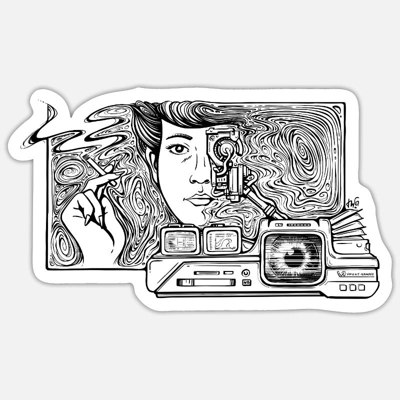 Sticker size S (10 x 10 cm) - 