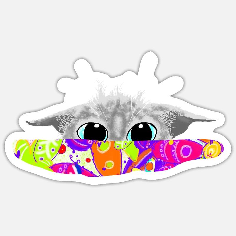 Sticker taille S (10 x 10 cm) - 