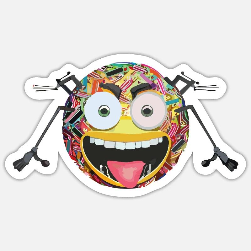 Sticker Größe S (10 x 10 cm) - 