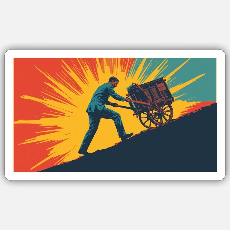 Sticker Größe S (10 x 10 cm) - 