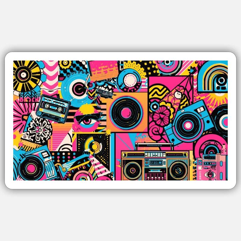 Sticker Größe S (10 x 10 cm) - 