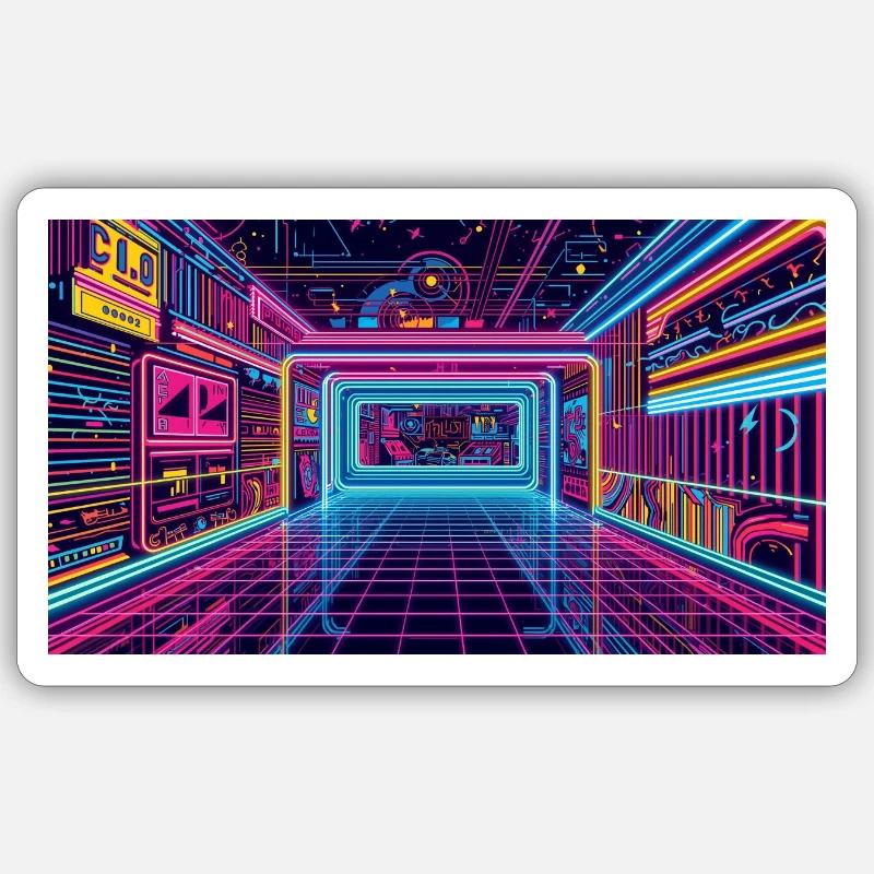 Sticker taille S (10 x 10 cm) - 