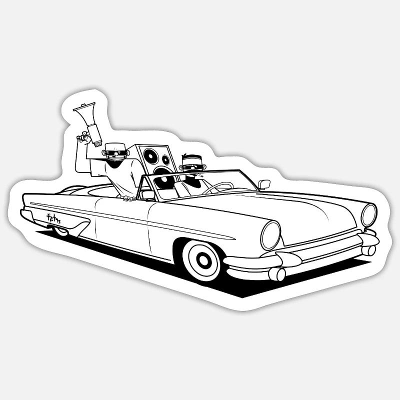 Sticker taille S (10 x 10 cm) - 