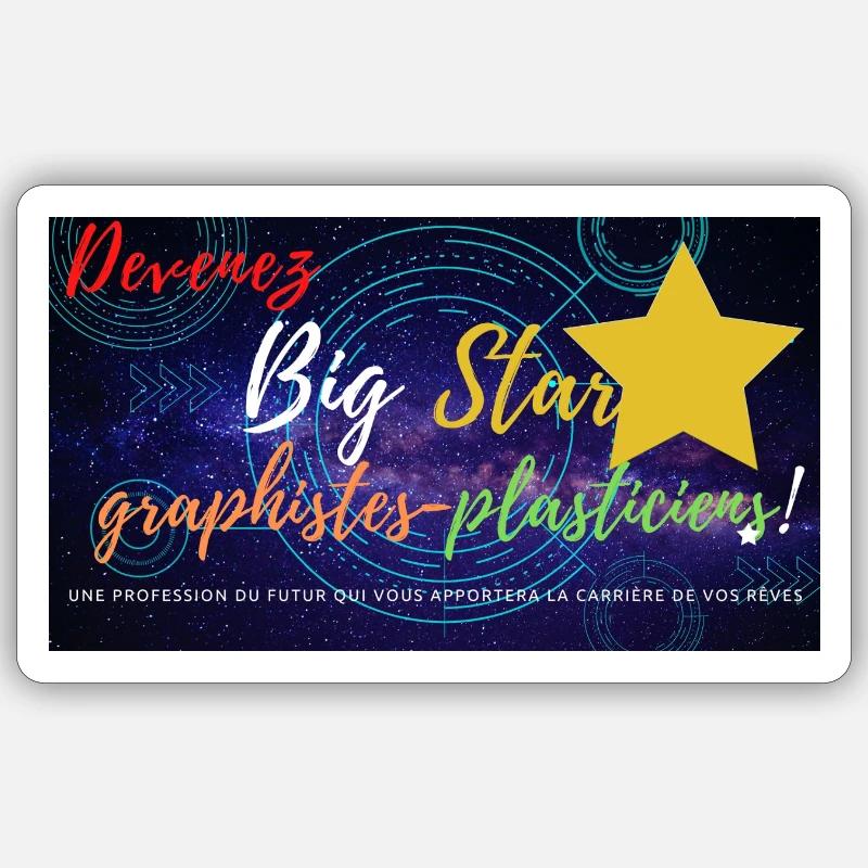 Sticker taille S (10 x 10 cm) - 