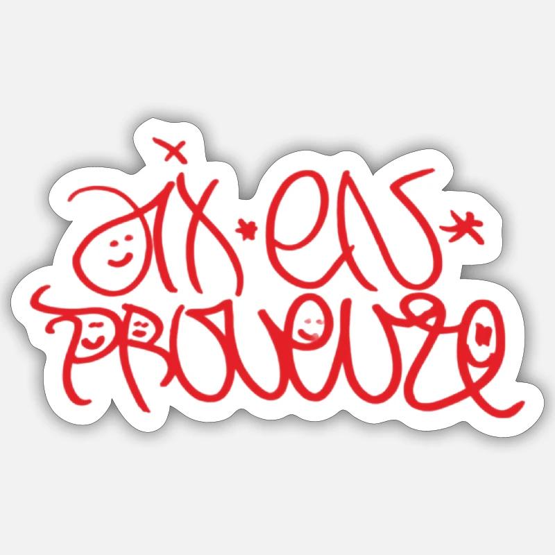 Sticker taille S (10 x 10 cm) - 