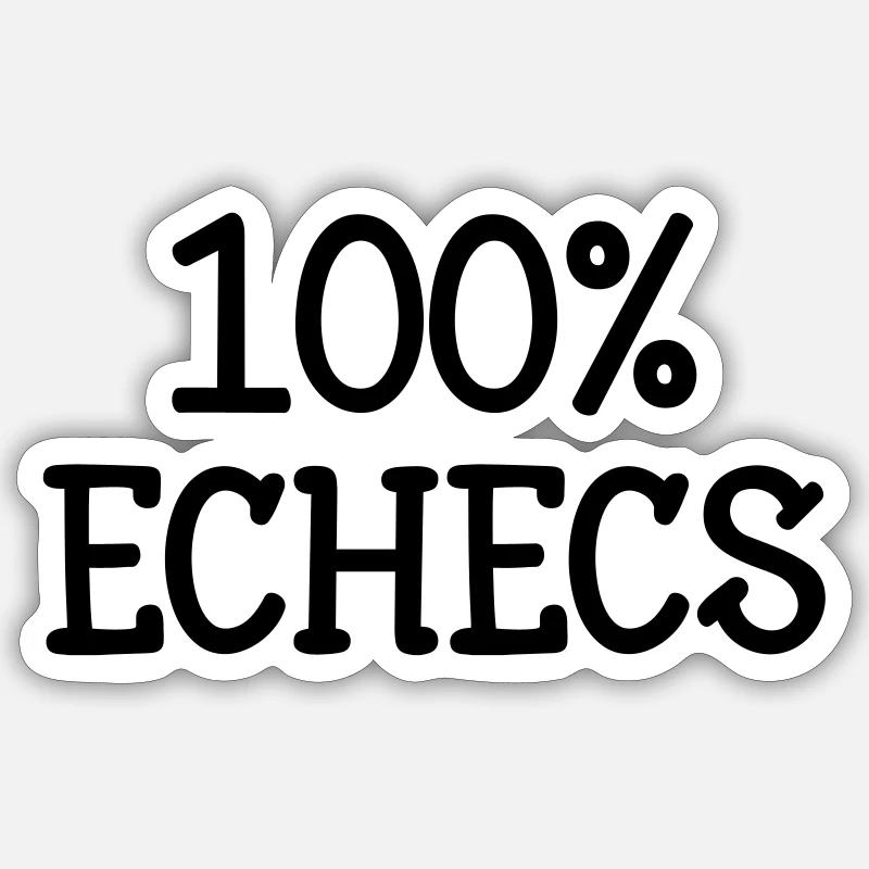 100% Chess Pure Passionate Tippfehler Sticker Größe S (10 x 10 cm)