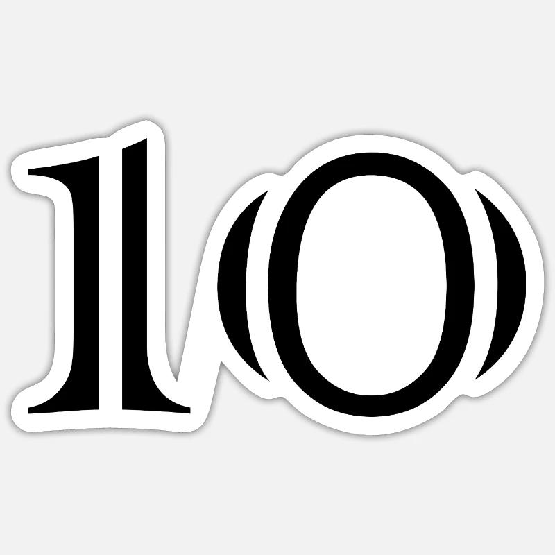 Sticker taille S (10 x 10 cm) - 