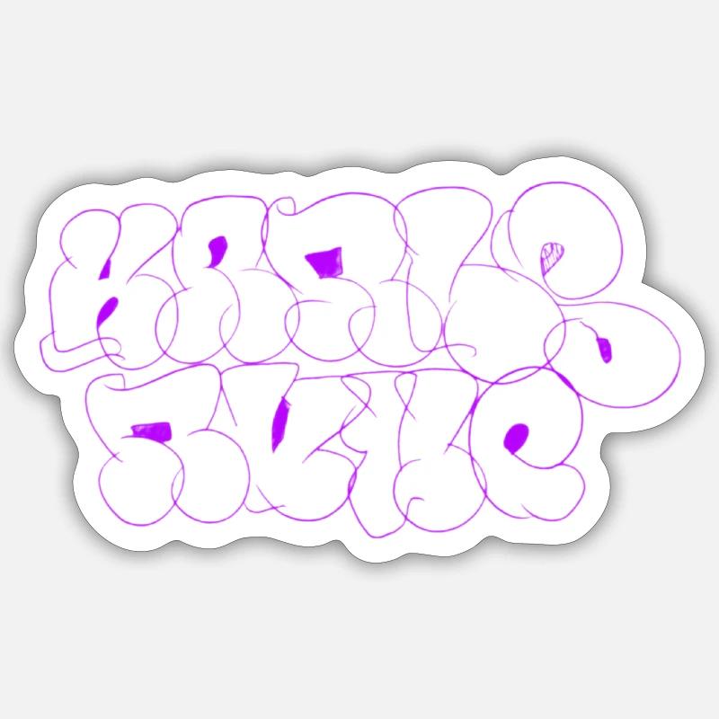 Sticker taille S (10 x 10 cm) - 