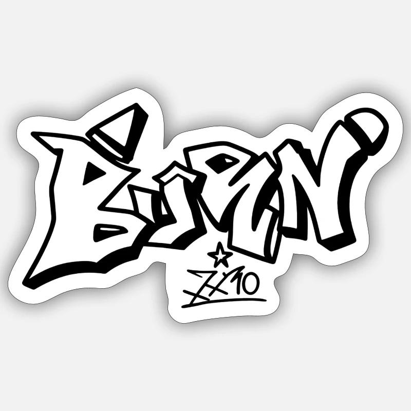 Sticker taille S (10 x 10 cm) - 