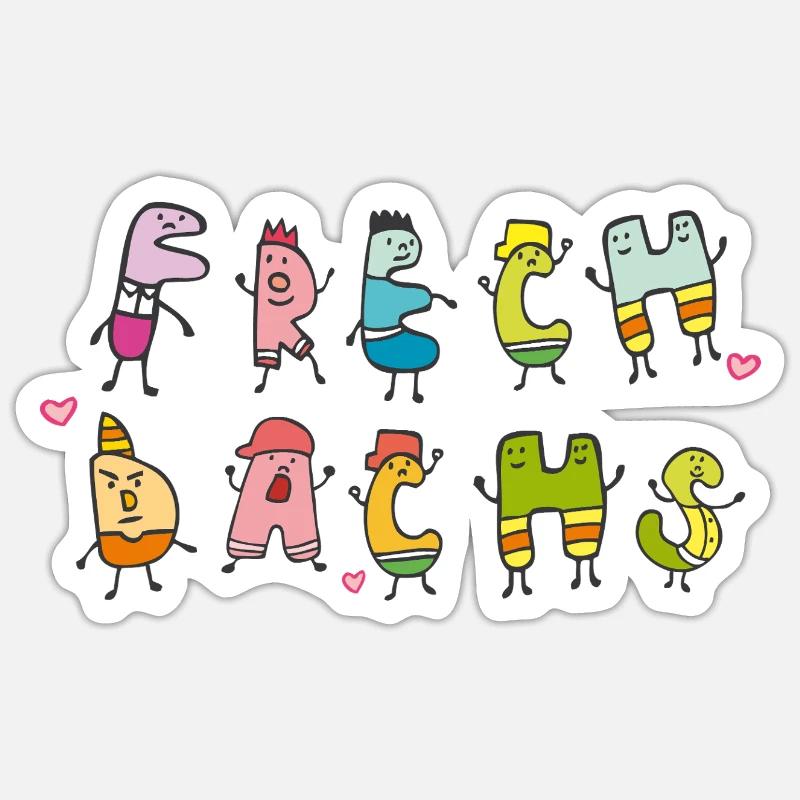 Rascal - Sticker size S (10 x 10 cm) - white matte