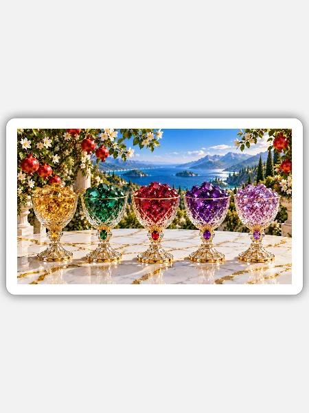 Sei schön - Sticker Größe S (10 x 10 cm) - Mattweiß