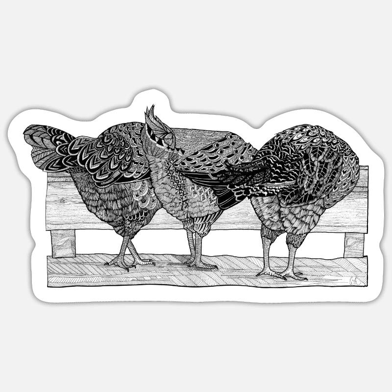 Sticker taille S (10 x 10 cm) - 