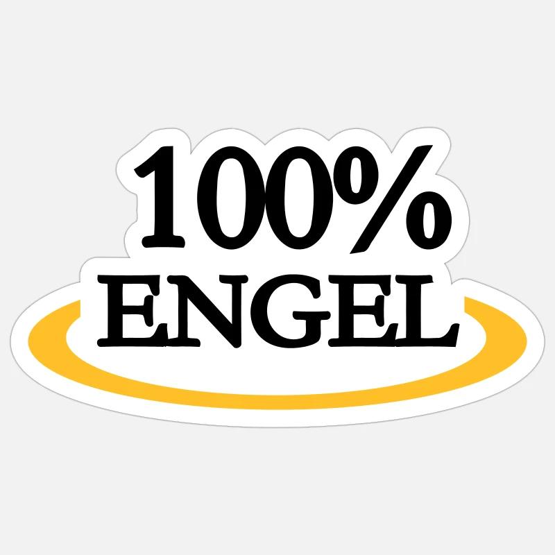 Anges Sticker taille S (10 x 10 cm)