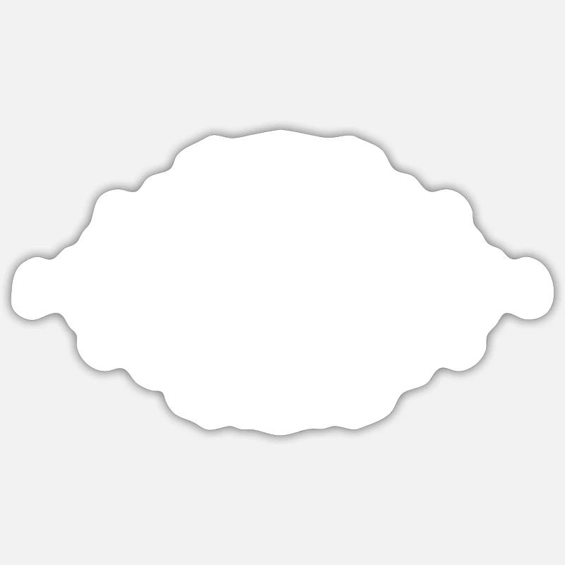 Trennlinien · Headers · Frames Sticker Größe S (10 x 10 cm)