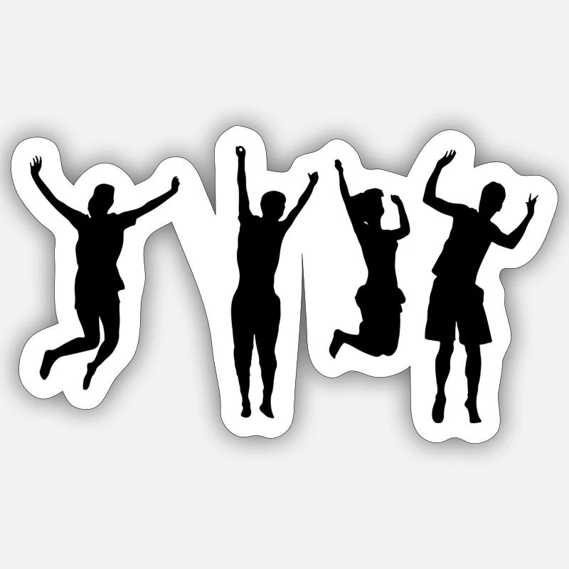 Sticker taille S (10 x 10 cm) - 